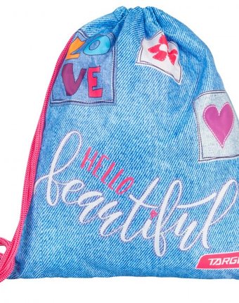 Миниатюра фотографии Target collection сумка для детской сменной обуви hello beautiful
