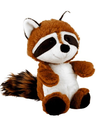 Мягкая игрушка Super01 Енот 25 см цвет: коричневый