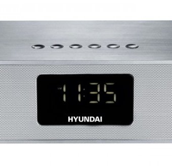 Миниатюра фотографии Часы hyundai радиобудильник h-rcl360