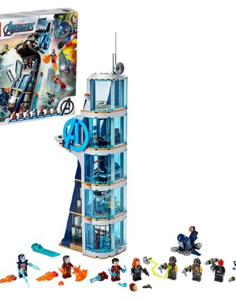 Конструктор LEGO Marvel Super Heroes 76166 Битва за башню Мстителей