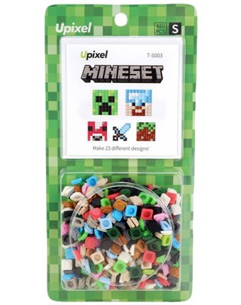 Upixel Комплект пикселей собери любую из 23 картинок T-S003 Mineset 480 шт.
