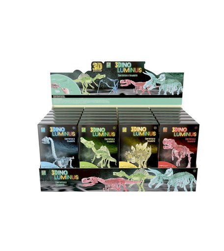 Люминисцентный динозавр 1Toy 3Dino Luminus