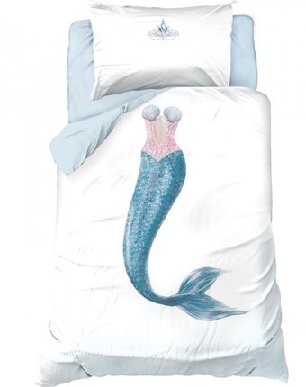 Миниатюра фотографии Постельное белье этель 1.5 спальное fairy mermaid (3 предмета)