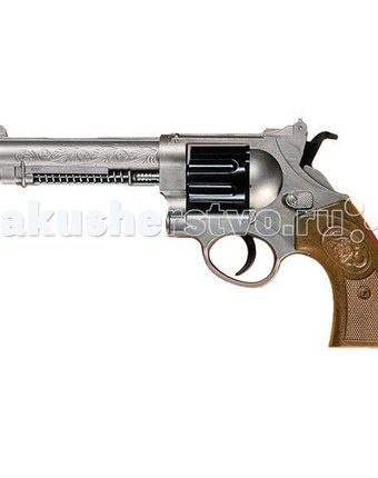 Миниатюра фотографии Edison игрушечный пистолет с мишенями и пульками western-line west colt 28 см