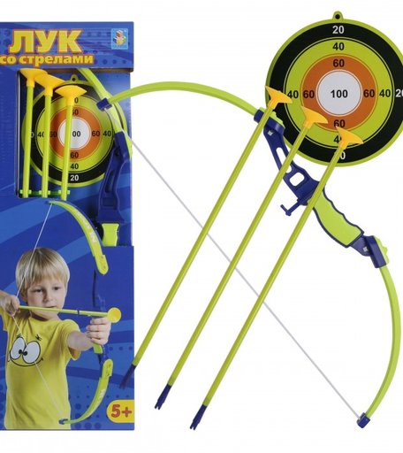 1 Toy Набор лучника лук стрелы и мишень