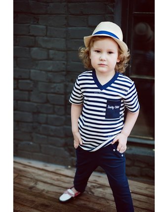Миниатюра фотографии Lucky child штанишки для мальчика лазурный берег 28-11м