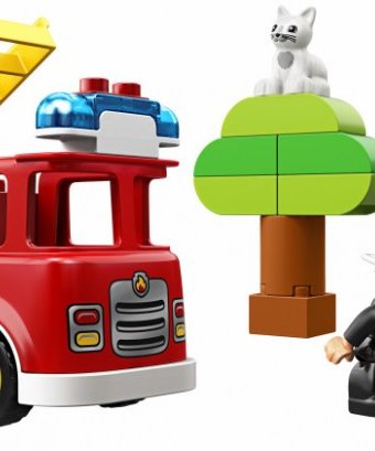 Конструктор Lego Duplo 10901 Town Пожарная машина (21 деталь)