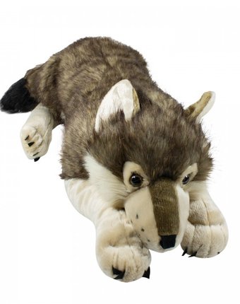 Миниатюра фотографии Мягкая игрушка wild republic волк 100 см