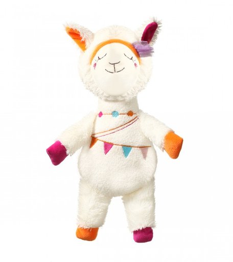 Погремушка BabyOno мягкая Lama Rita