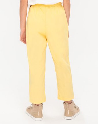 Миниатюра фотографии Желтые брюки button blue