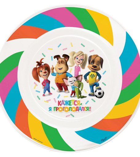 Тарелка Priority Барбоскины, с 3 лет