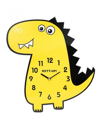 Миниатюра фотографии Часы kett-up детские настенные design zoo дракоша