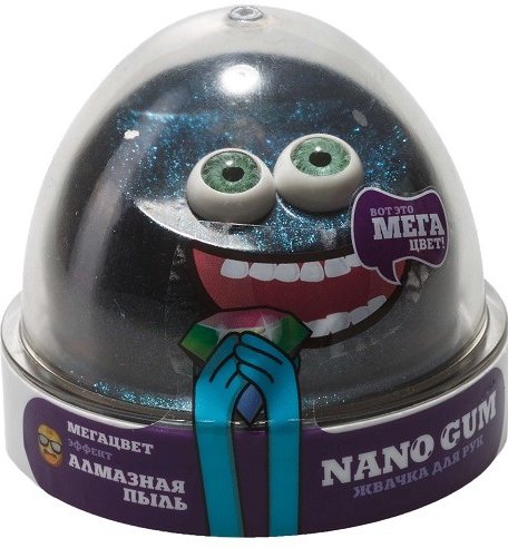 NanoGum Жвачка для рук Эффект алмазной пыли 50 г