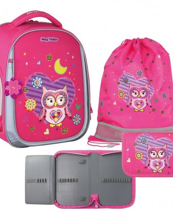 Миниатюра фотографии Magtaller рюкзак школьный с наполнением unni owl