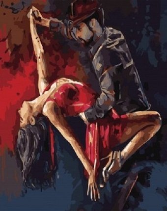 Paintboy Картина по номерам Чувственный танец GX34481