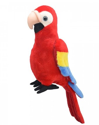 Миниатюра фотографии Мягкая игрушка all about nature попугай 25 см