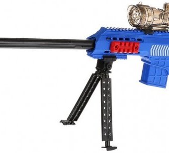 Миниатюра фотографии Играем вместе снайперская винтовка с гелевыми пулями