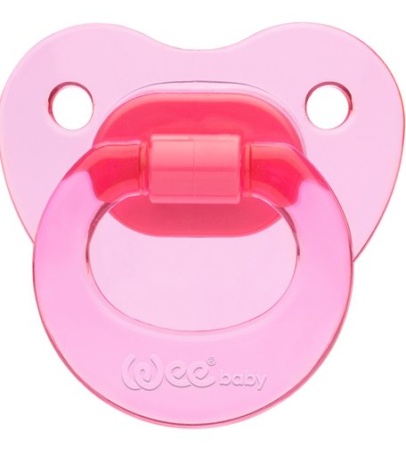 Пустышка WeeBaby Candy силикон, 0-6 месяцев