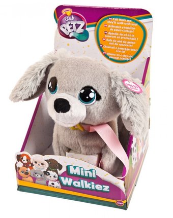 Интерактивная игрушка IMC toys Club Petz Щенок Mini Walkiez Poodle