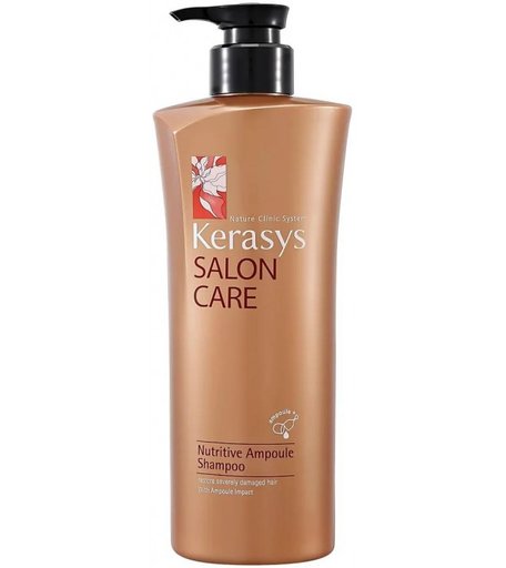 KeraSys Шампунь для волос Salon Care Питание 470 г