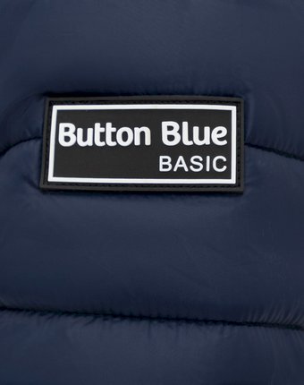 Миниатюра фотографии Куртка демисезонная синяя button blue