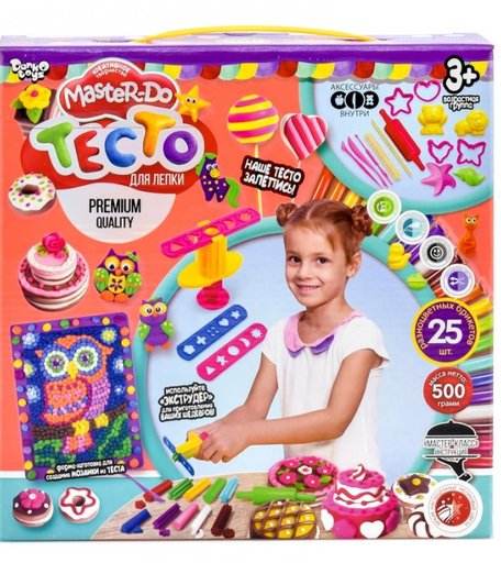 Danko Toys Набор теста для лепки Master Do 25 цветов