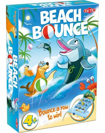 Миниатюра фотографии Tactic games настольная игра beach bounce