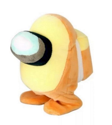 Интерактивная мягкая игрушка Super01 Амонг Ас 18 см цвет: оранжевый