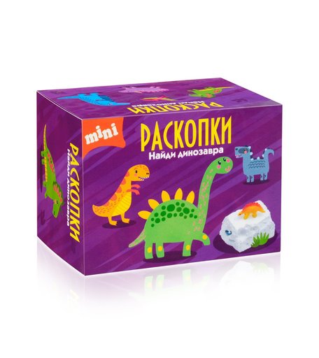 Мини набор для проведения раскопок Бумбарам Динозаврики