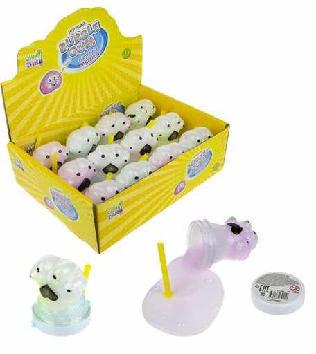 Слайм Слайм тайм Bubble Gum Кошачья лапка,