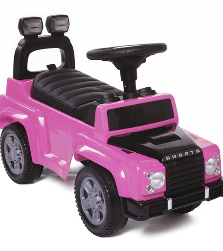 Каталка BabyCare Babycare,Каталка Strong кожаное сиденье ,розовый