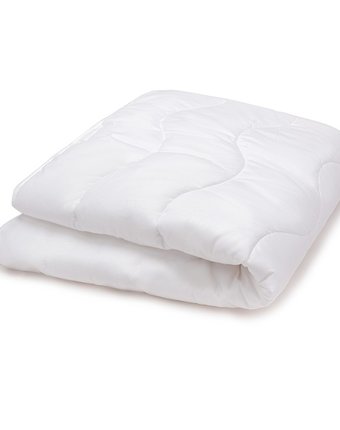Миниатюра фотографии Детское одеяло perina, 100х118 см, цвет: белый