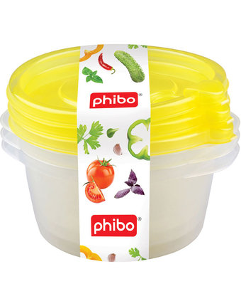 Комплект контейнеров с клапаном Phibo Фрэш