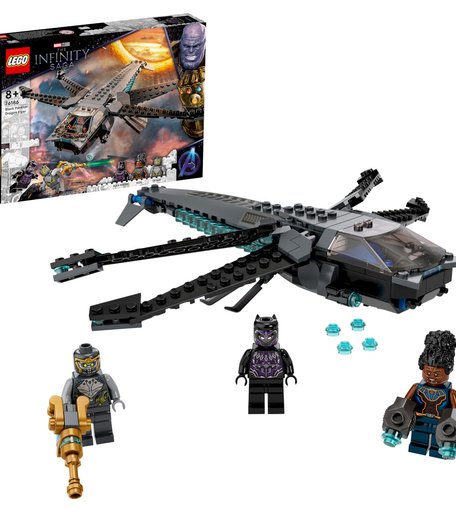 Конструктор LEGO Marvel Super Heroes 76186 Корабль Чёрной Пантеры «Дракон»