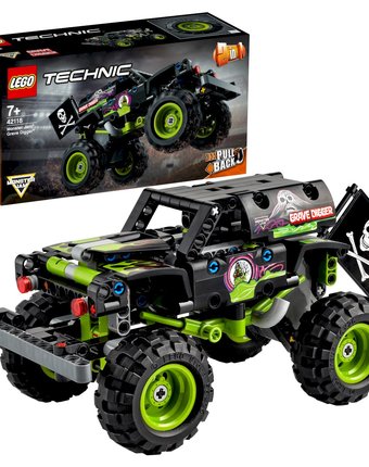 Конструктор LEGO Technic 42118 Monster Jam Grave Digger