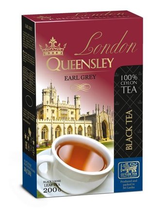 Миниатюра фотографии Queensley чай эрл грей 200 г