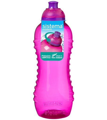 Sistema, Бутылка для воды 460мл Hydrate, красный