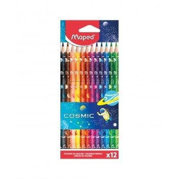 Карандаши цветные Maped ColorPeps Cosmic, 12 цветов