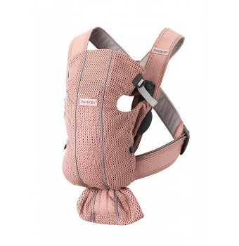 Рюкзак BabyBjorn Mini Mesh, пыльно-розовый