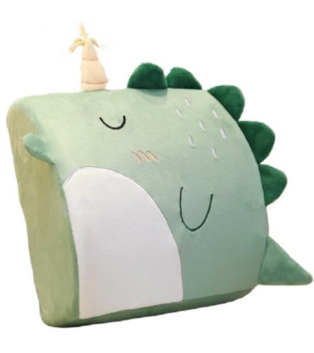 Мягкая игрушка Super01 Динозавр Динозавр 35 см цвет: зеленый