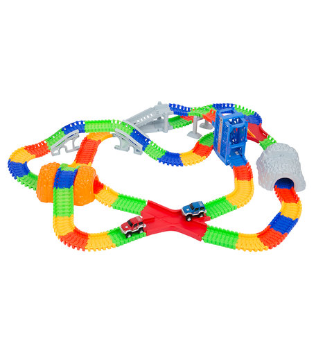 Автотрек 1Toy Гибкий Трек Большое путешествие (317 дет.)