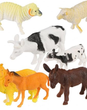 Миниатюра фотографии Набор животных наша игрушка farm animal