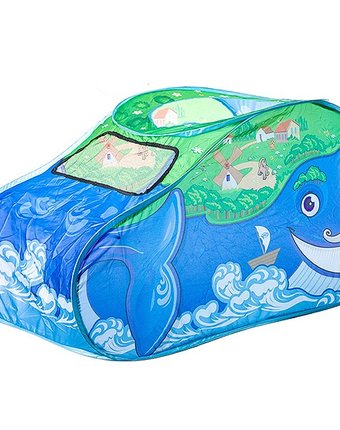 Миниатюра фотографии Yako игровой домик-палатка чудо-юдо рыба-кит