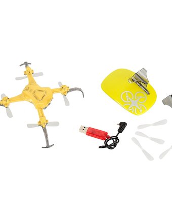 Миниатюра фотографии Квадрокоптер игруша лягушка 12 см