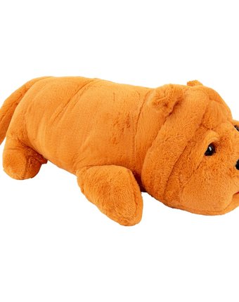 Мягкая игрушка Игруша Собака бежевая 80 см цвет: бежевый