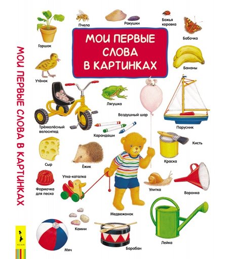 Росмэн Мои первые слова в картинках. Виммельбух
