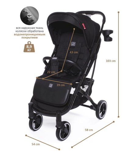 Прогулочная коляска Jetem Lavida