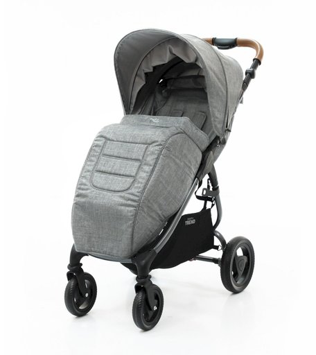 Накидка на ножки Boot Cover Grey Marle для коляски Valco baby Snap и Snap 4 Trend, цвет: серый