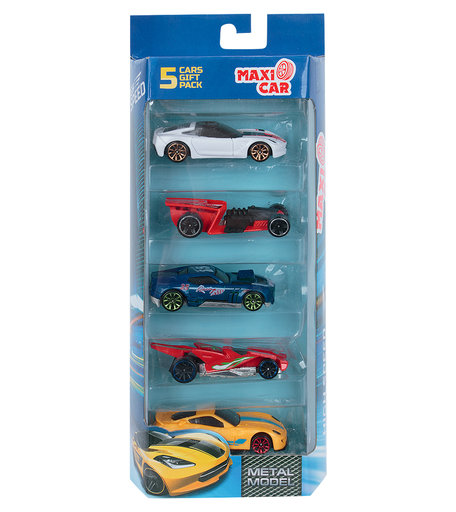 Набор машинок Maxi Car Metal (5 шт.)
