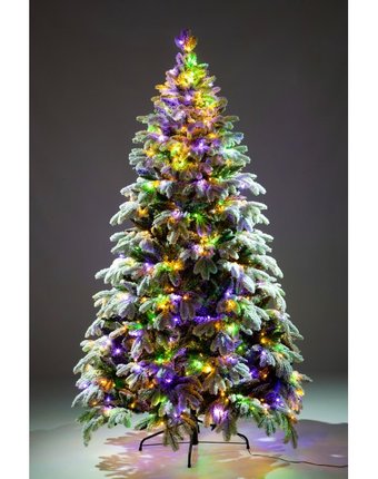 Миниатюра фотографии Crystal trees искусственная ель власта заснеженная 180 см